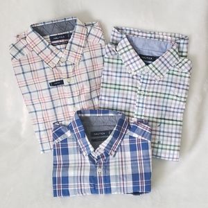 3 NWT Nautica Long Sleeve Shirts